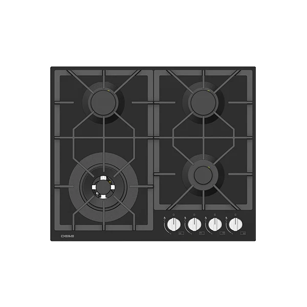 Cooktop a Gás Preto
