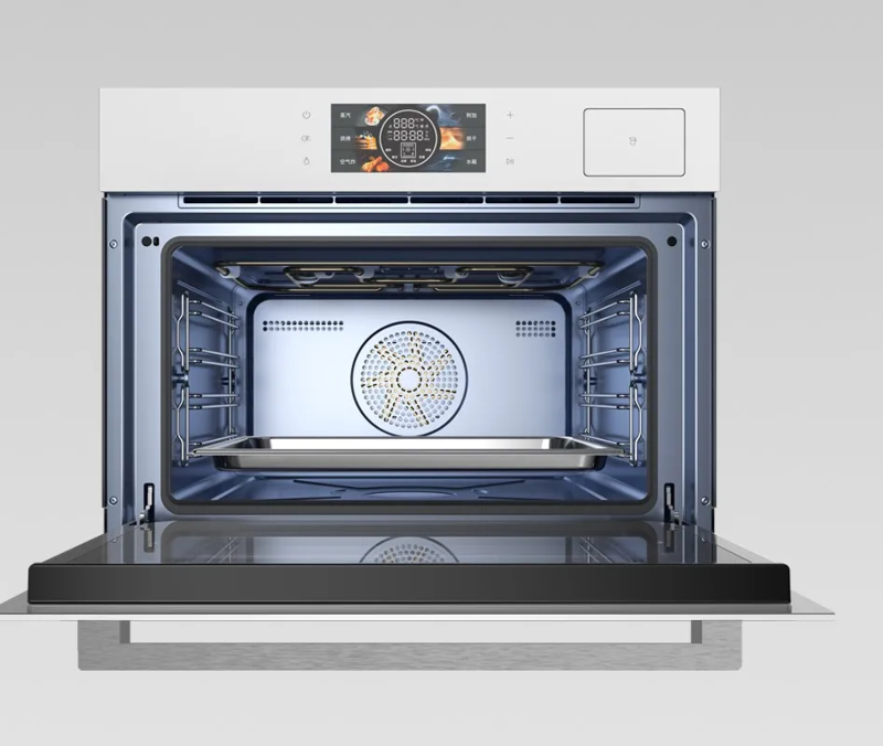 Blue Membrane Cavity of Self Cleaning Electric Oven Blue Membrane Cavity of Self Cleaning Electric Oven